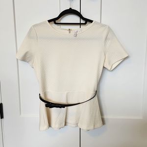 Elle Peplum Top size S